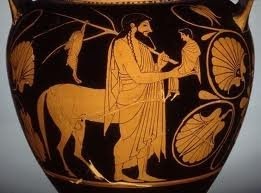Az ősi Görögország festménye és vázas festménye