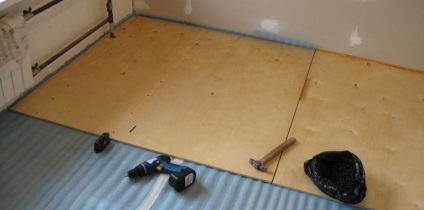 Izolarea fonică a podelei în apartament sub fotografie șape, video, instrucțiuni