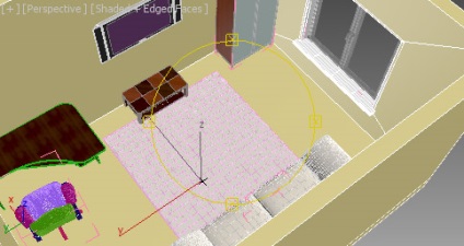 Modelare 3D a interiorului în 3ds max