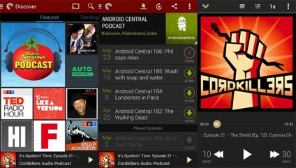 5 cele mai bune aplicații pentru podcast-urile Android