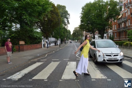 Abbey Road studiouri Beatles zebra pe Abbey Road din Londra