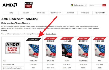 Amd ramdisk - instalare, configurare, utilizare