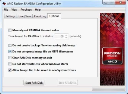 Amd ramdisk - instalare, configurare, utilizare