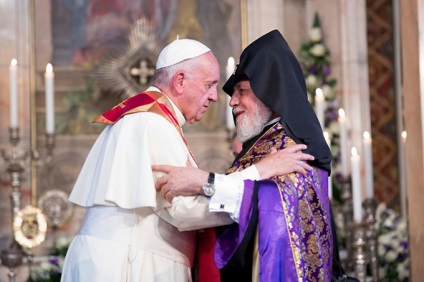 A pápa apostoli látogatása Örményországba