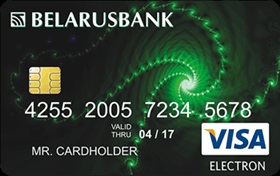 Belarusbank - kártyák