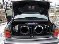 Bmw 520i - boomer de glazură - sunet auto pe propriile mâini - club de bas - totul despre subwoofere și sunet auto