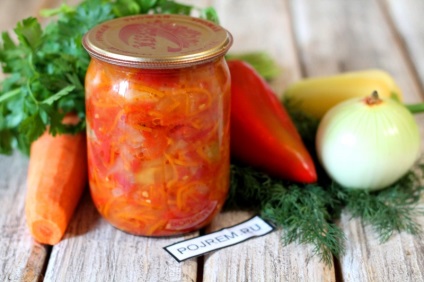 Salata bulgară - rețetă pas cu pas cu fotografie cum să gătești