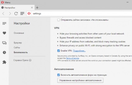 Opera Browser acum cu criptare vpn - browser-ul de operare de criptare vpn