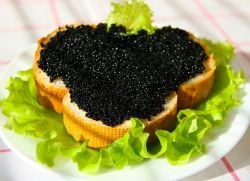 Caviarul negru este bun și rău
