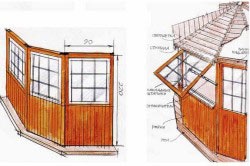 Desene de arbori din proiecte de lemn și etape de construcție