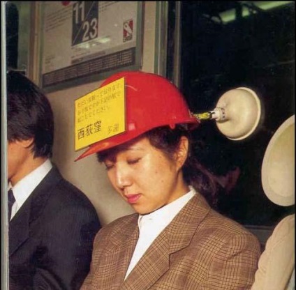 Chindogu, invenții ciudate, netlore din Japonia, invenție, artă, metrou, fotografie, chindog,