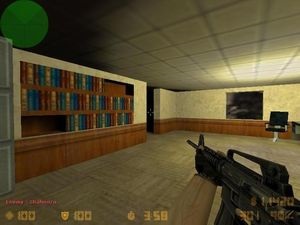 Counter strike harc a térképen cs_mansion, (Tashkent)