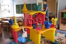 Articole de plastic pentru copii Articole de nisip 2kids, sanii, mobilier, tuburi, gard pentru copii, designer,