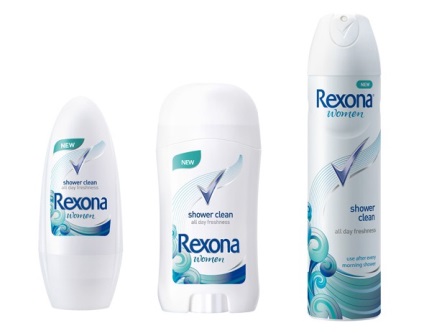 Dezodor titok és rexona zuhany tiszta - testápolás - top kozmetikumok top kozmetikumok