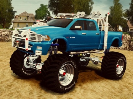 Dodge berbec 4x4 bigfoot