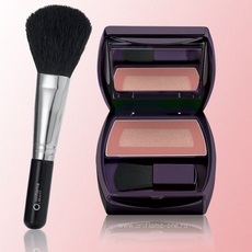 Dublă blush catifea strălucire oriflame frumusete blush atinge duo oriflame