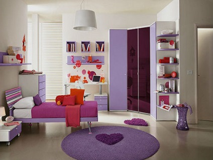 Camera purpurii pentru copii - întruparea visului copilului