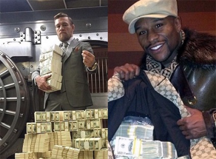 Floyd Mayweather va primi 300 de milioane de dolari pentru luptă, iar Conor McGregor 100 milioane de dolari