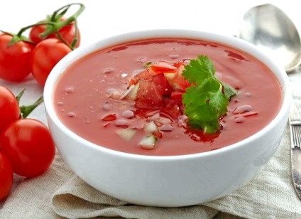 Gazpacho recept otthon fotóval