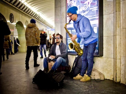 Unde li se permite legal să realizeze muzicieni de stradă la Moscova, canalul 360