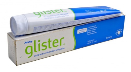 Pasta de dinți Glister amvei - recenzii ale dentiștilor, preț, analiza compoziției