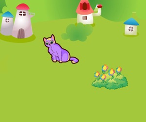 Jocuri pentru fete - colorarea pisicilor