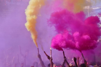 Indiai karnevál 20 atmoszférikus fotók az ünnepi holi