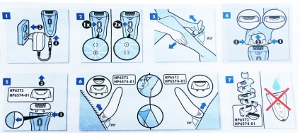 Instrucțiuni pentru epilatul epilatorului, curățarea corpului de sănătate umană