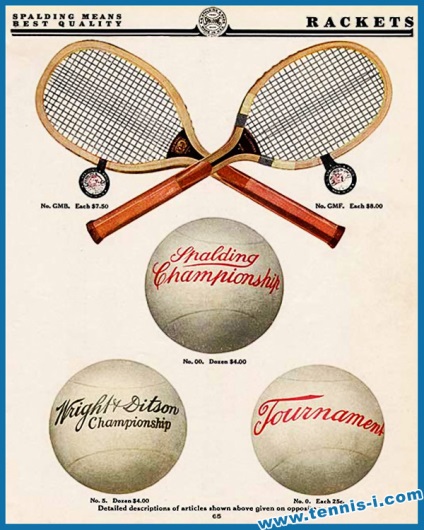 Istoria mingilor de tenis