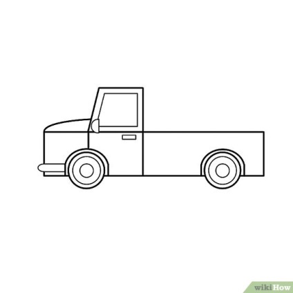 Cum de a desena un camion Maz - cum să atragă un unguent camion