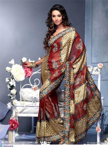 Ce este, un sari indian, și cum să îl porți corect?
