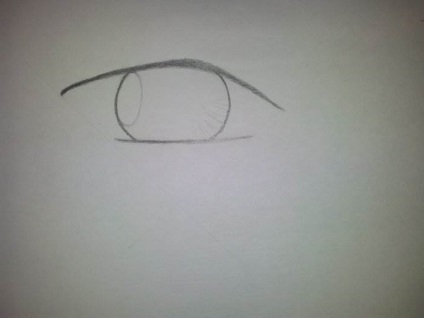 Cum de a desena un ochi anime creion în etape - lecții de desen - utile la artsphera