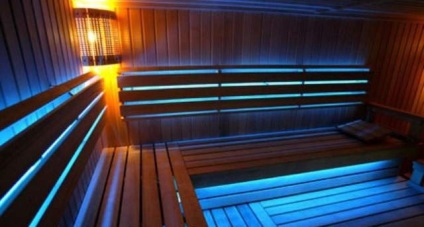 Cum se face iluminarea LED-urilor într-o placă de baie cu gheață