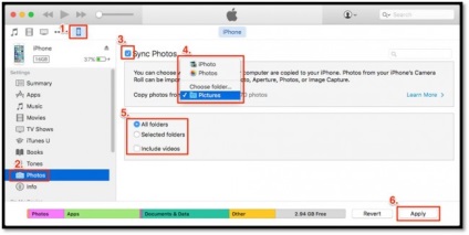 Cum să sincronizați fotografii de pe computer pe iPhone