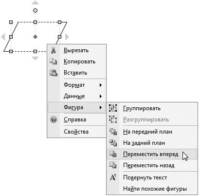 Mint a visio, a dokumentum elemei átfedik a Microsoft irodáját a nők számára