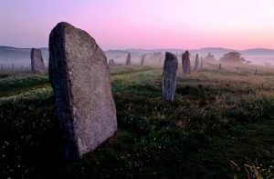 Callanish i și luna echinocțială