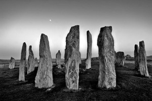 Callanish i și luna echinocțială