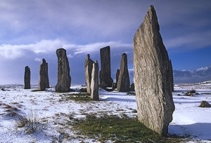 Callanish i și luna echinocțială