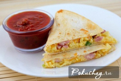 Quesadilla recept és fotó