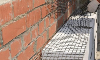 Grilaj de zidărie pentru blocuri de spumă și beton gazos - tipuri și caracteristici ale video