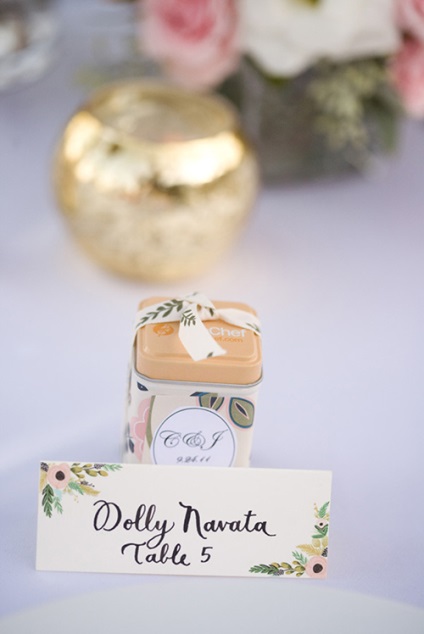 Cafea și ceaiul ca un cadou pentru oaspeții de la rubrica de cadouri pentru oaspeți pentru o nuntă - un nuntă este despre nunta!