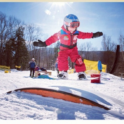 Când este cel mai bine să punem copilul pe un snowboard, traiectoria blogului magazinului