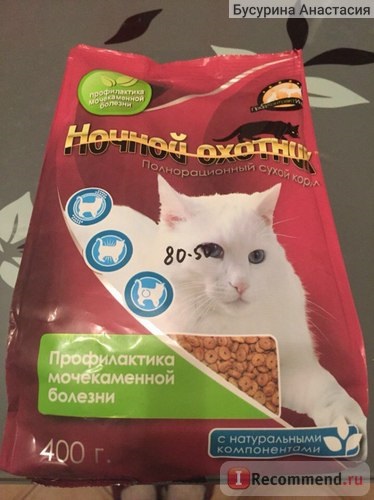 Котешка храна нощното Hunter предотвратяване на камъни в бъбреците - «☆ ☆ ☆ котешка храна е скъпо,