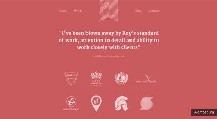 Culoare roșie în designul site-ului web
