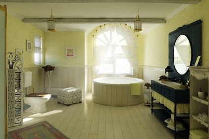 Kerek fürdő 7 hihetetlen tervezési stílus