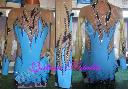 Costum de baie pentru gimnastica ritmica 2