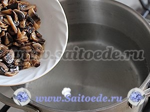 Taitei cu ciuperci Postul - cele mai delicioase rețete culinare de pe