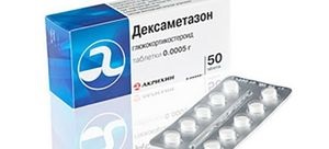 Formele medicamentoase ale medicamentului dexametazonă - injecții, pastile, picături