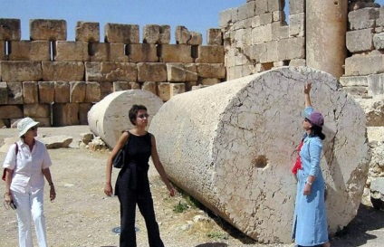 Liban, un templu din Baalbek, construit de Jupiter