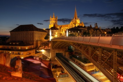 Lausanne, Elveția - ghid de oraș, hartă, fotografie